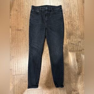 American Eagle Luxe stretch black jeans size M